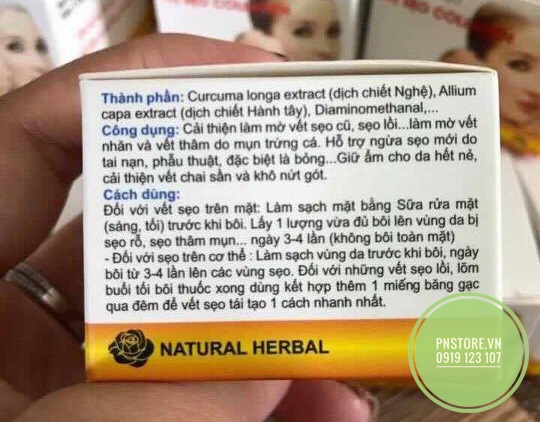 Kem tri seo Collagen Scar Treatment New 2014 chinh hang tai PN store