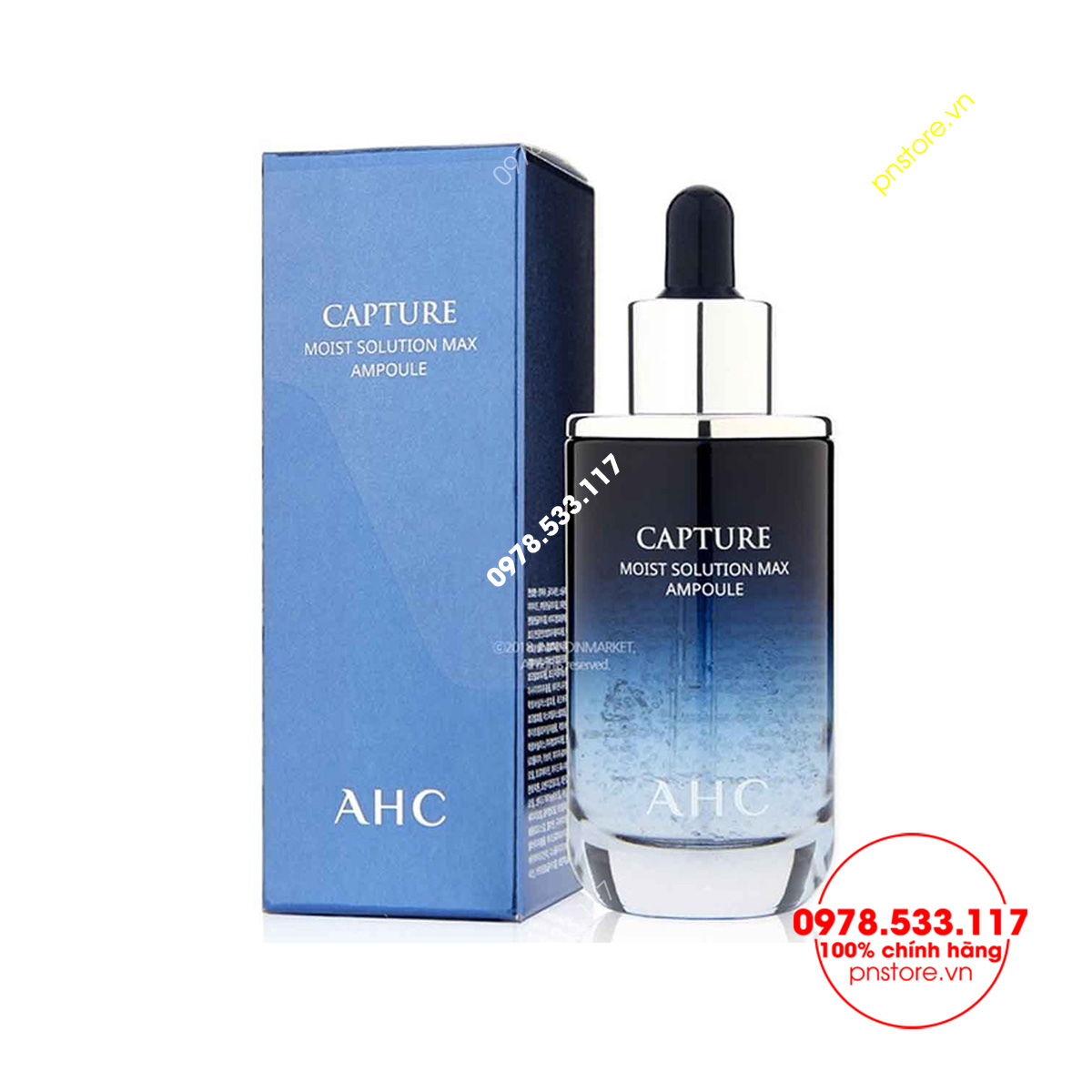 Serum AHC Capture Solution Max Ampoule dưỡng trắng chống lão hóa chính hãng Hàn Quốc