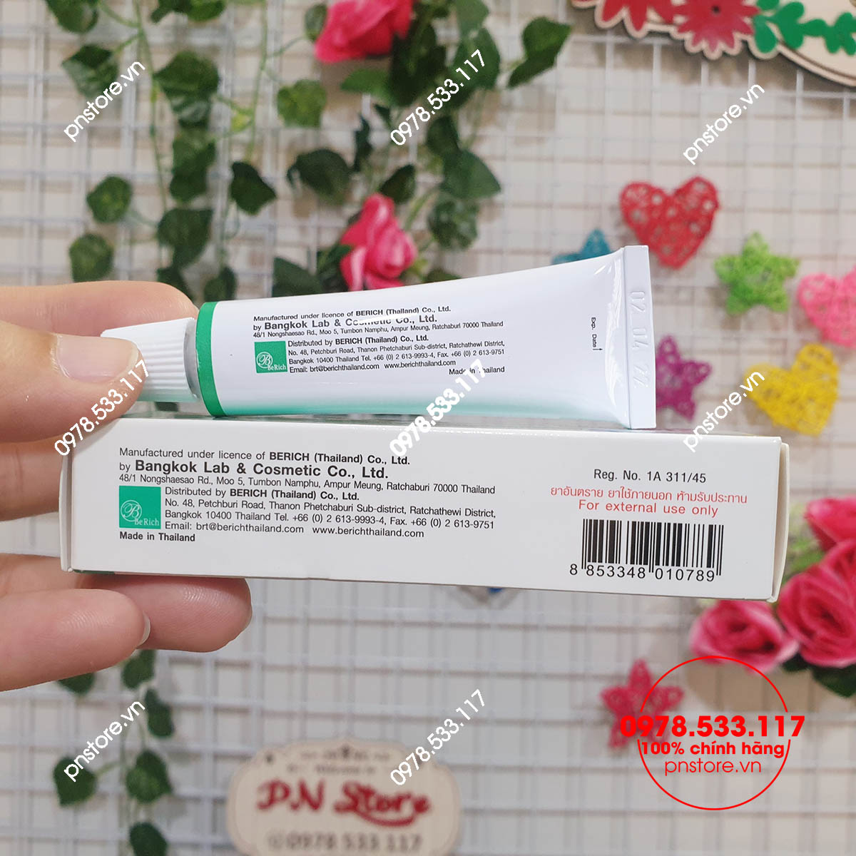 Thuốc Vitara Acnetin-A 0.025 Tretinoin chuyên đặc trị mụn bọc mụn ẩn (Thái Lan)