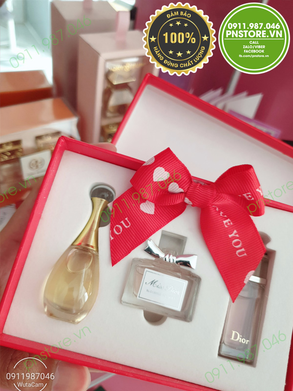 Gift set nước hoa làm quà tặng dịp giáng sinh noel 2018 - 0911987046