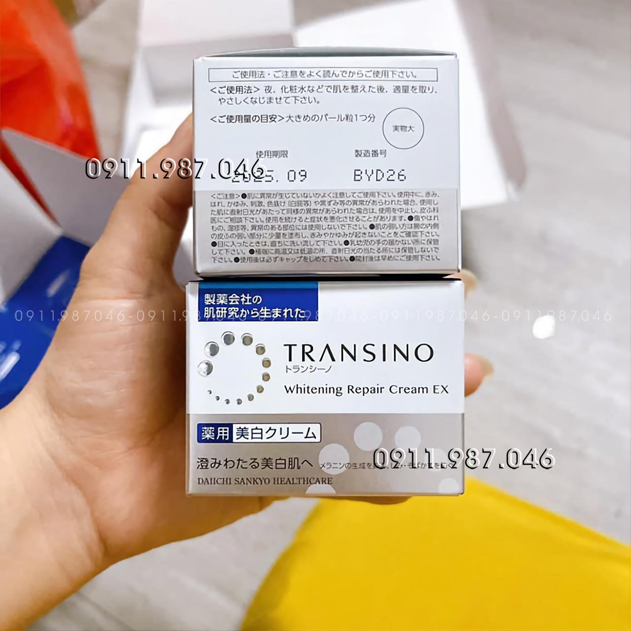Kem dưỡng trắng da Transino Whitening Repair Cream EX chính hãng - PN158457