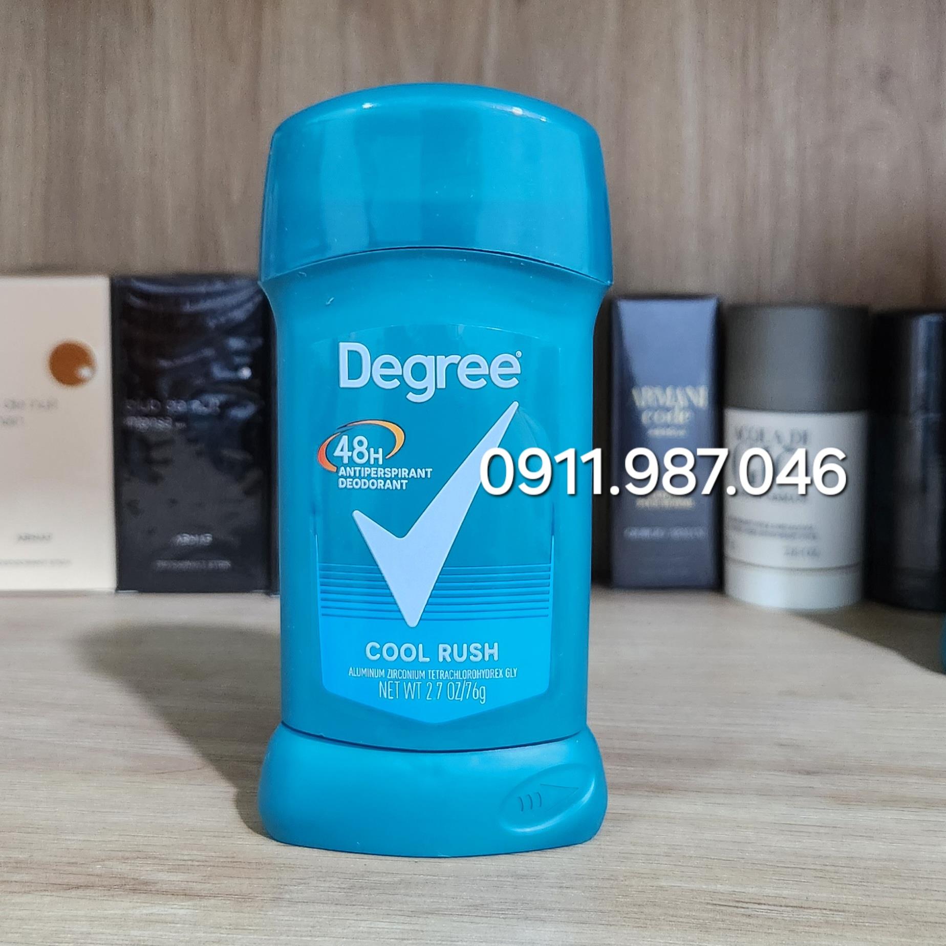 [Cool Rush] Lăn khử mùi nam Degree chính hãng (Mỹ) - PN158502