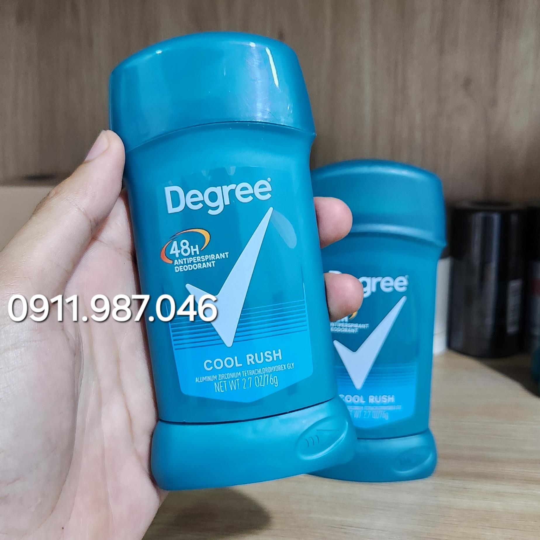 [Cool Rush] Lăn khử mùi nam Degree chính hãng (Mỹ) - PN158502