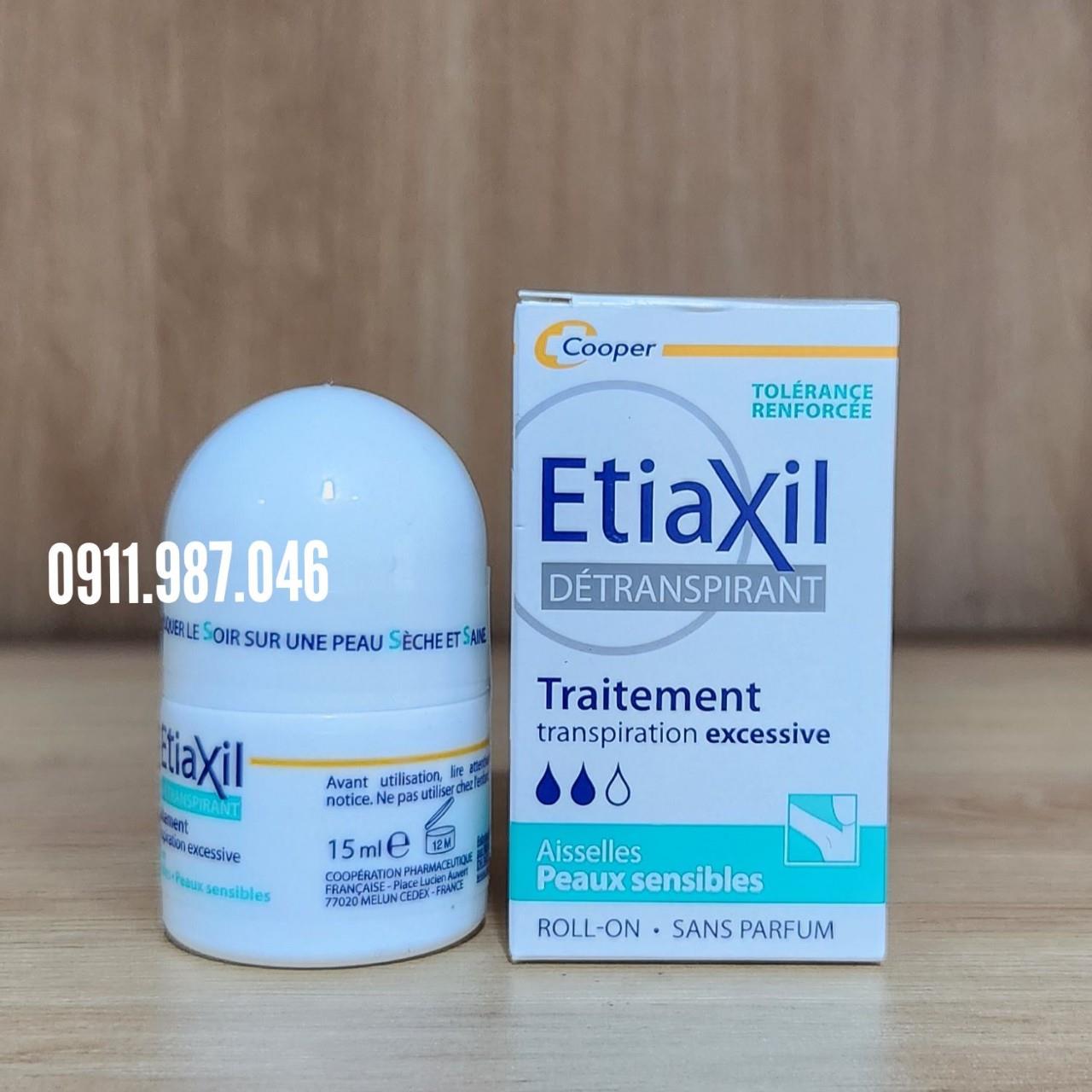 [Xanh - da nhạy cảm] Lăn khử mùi nữ Etiaxil chính hãng Pháp - PN100108