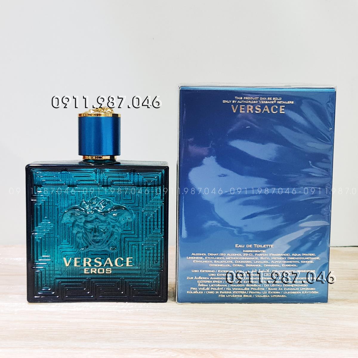 Nước hoa nam Versace Eros EDT 100ml chính hãng - PN39