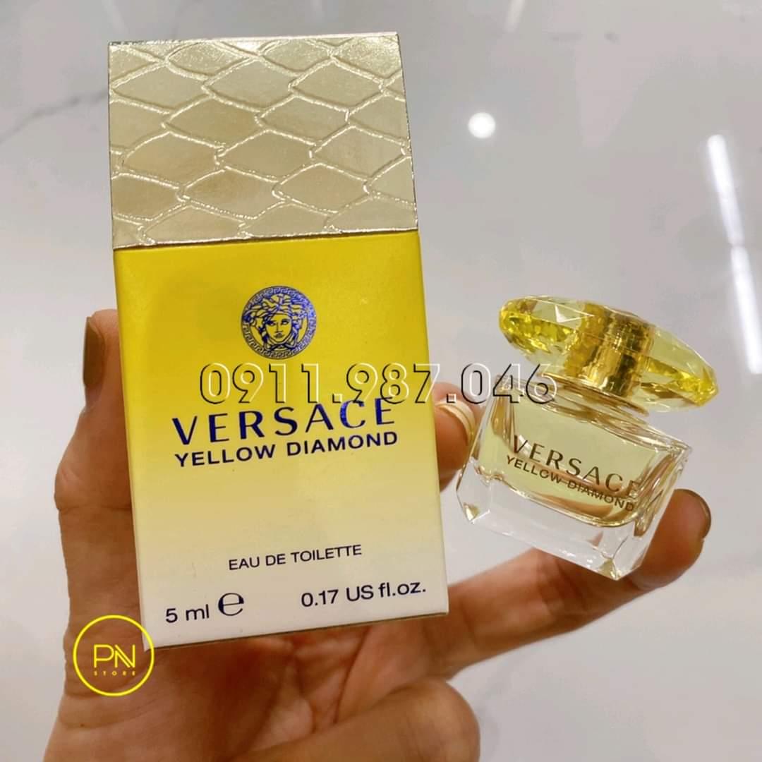 Nước hoa nữ Versace Yellow Diamond EDT 5ml chính hãng (Ý)