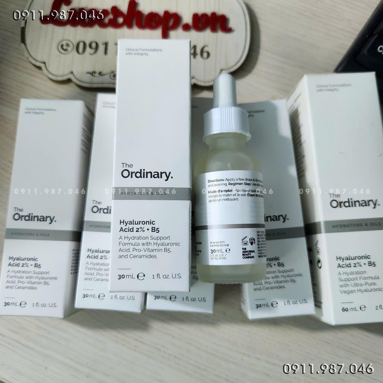  [Nâng cấp 2024] Serum TO Ordinary HA 2% + B5 cấp ẩm phục hồi da chính hãng 30ml/60ml - PN100095