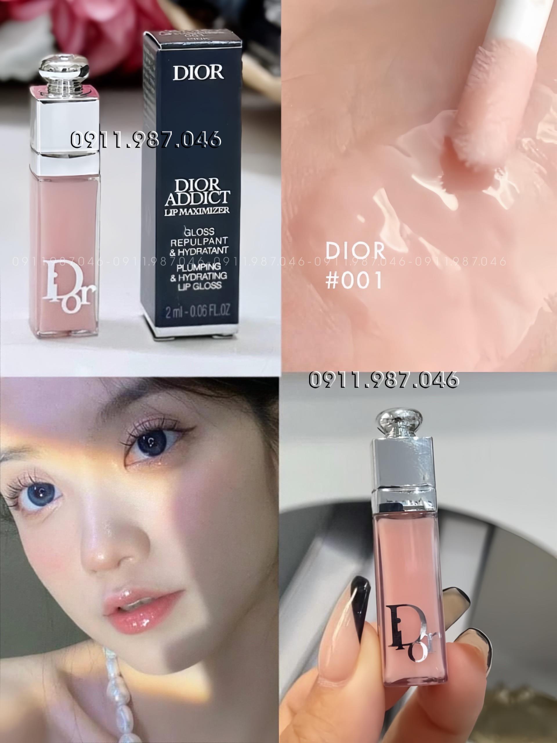 [Mini] Son dưỡng Dior Collagen 001 Pink hồng nhẹ chính hãng - PN158480