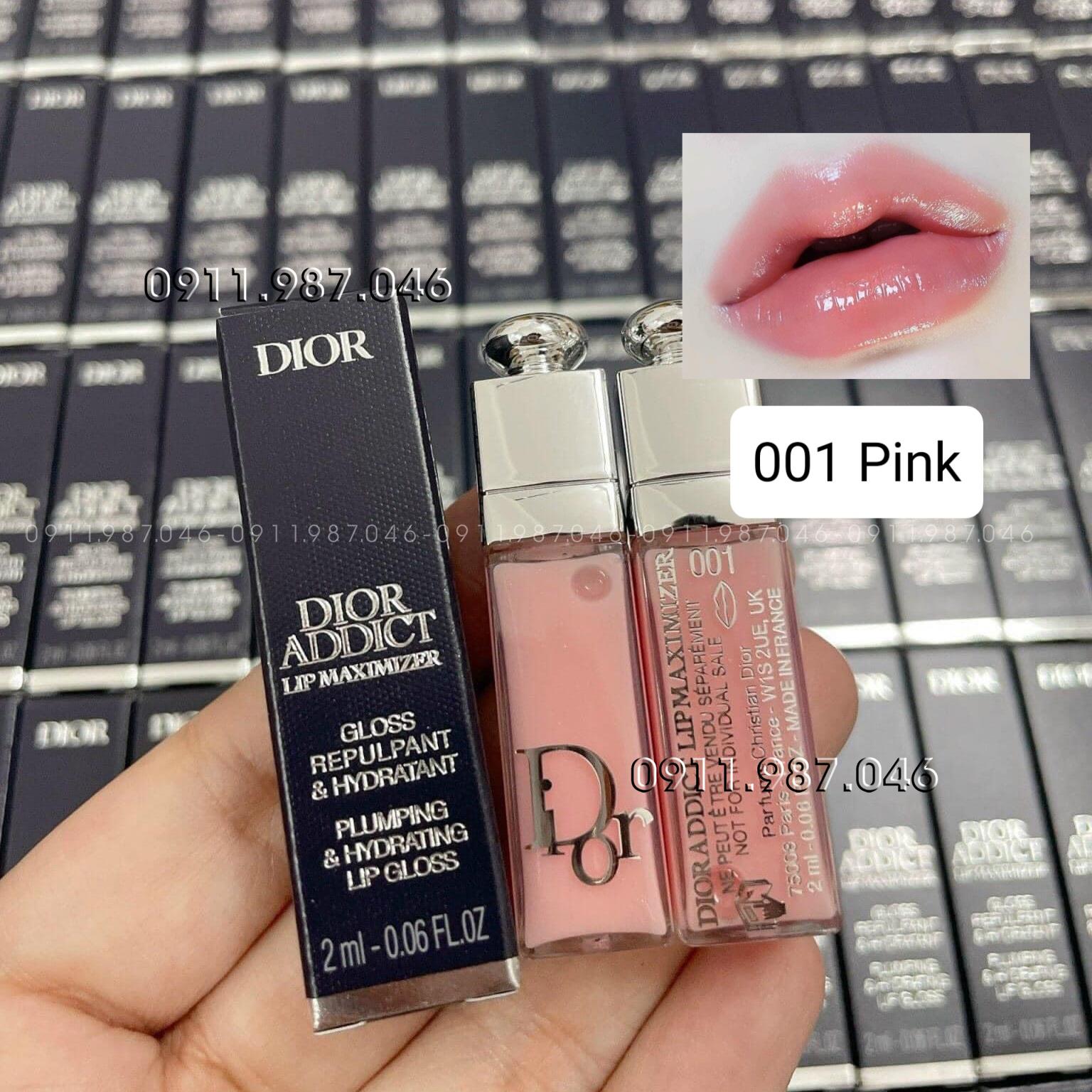 [Mini] Son dưỡng Dior Collagen 001 Pink hồng nhẹ chính hãng - PN158480