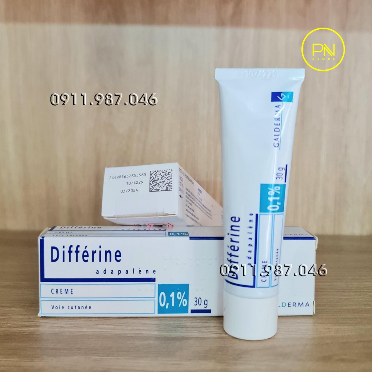 Trị mụn Differin Cream Adapalene 0.1% 30g chính hãng (Pháp) - PN99861