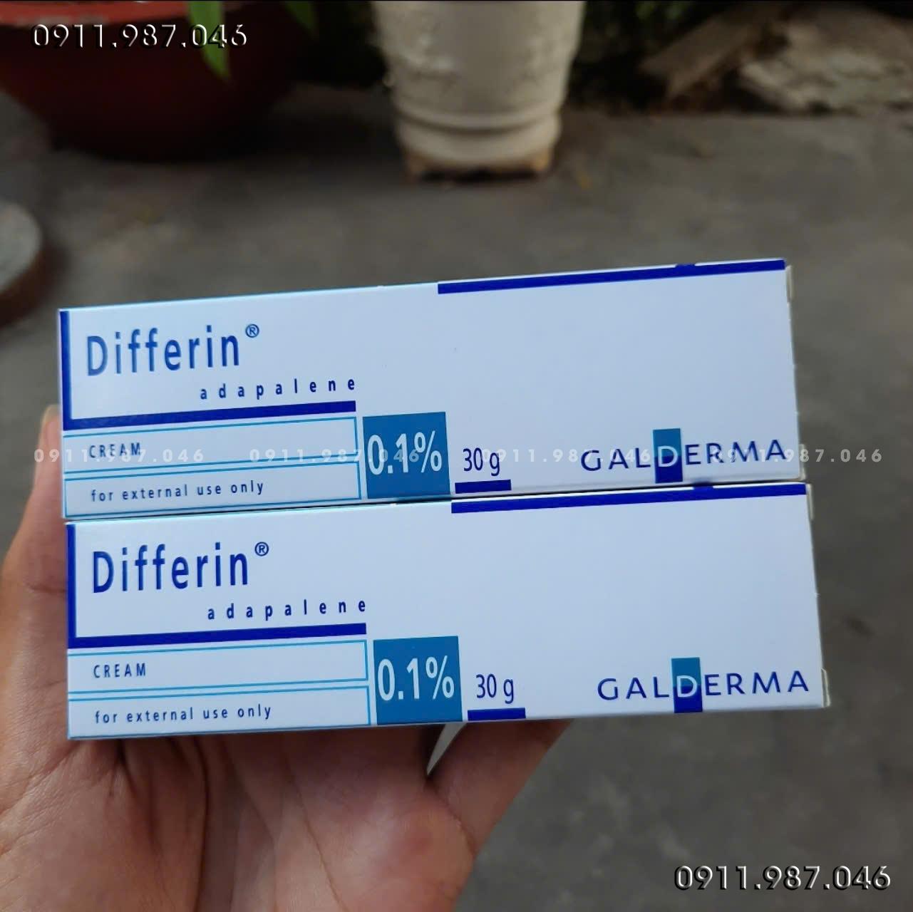 [Cream 30g] Trị mụn Galderma Differin 30g chính hãng (Pháp) - PN99861