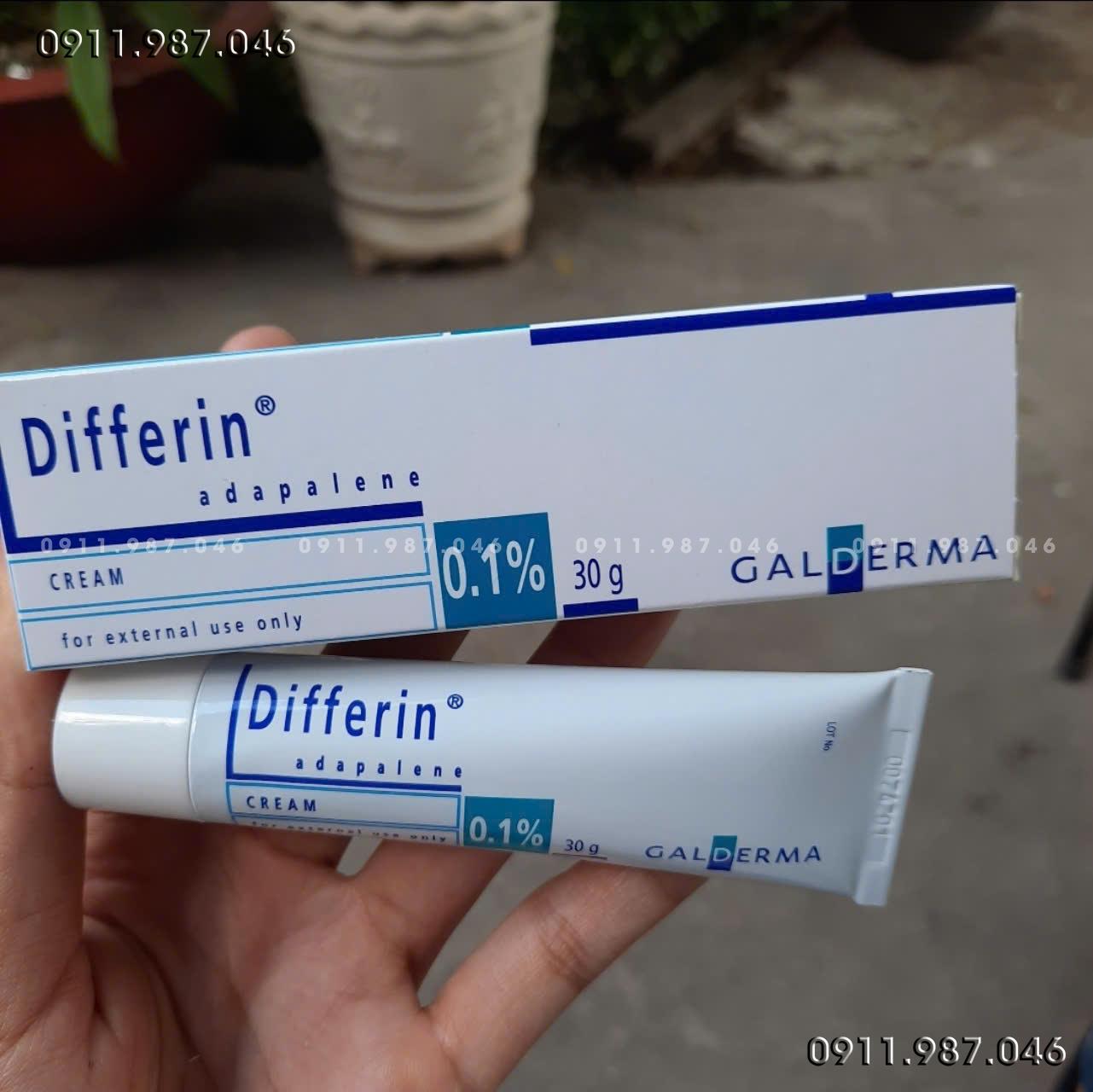 [Cream 30g] Trị mụn Galderma Differin 30g chính hãng (Pháp) - PN99861